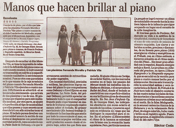 Concierto Ciclo Mozarteum Teatro Gran Rex